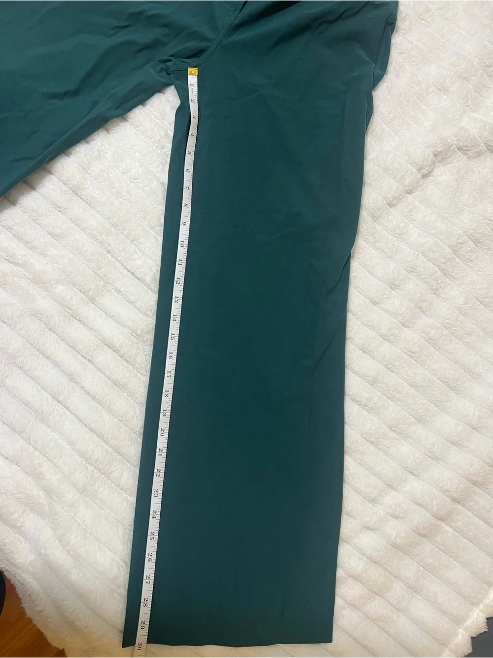 💚 Lululemon City Sleek 5-Pocket Wide-Leg High-Rise Pants – Green Jasper